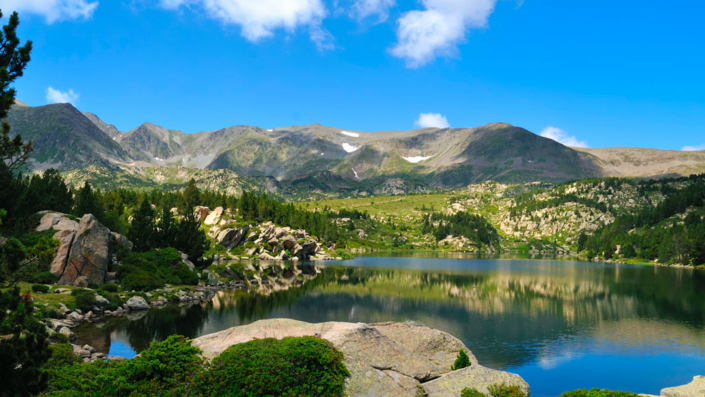Paysage des Pyrénées Orientales